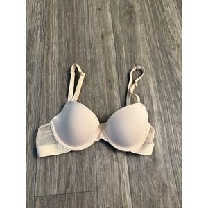 Lively 32A Beige‎ T-Shirt Bra With Underwire WL0721 RN# 149969
